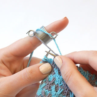 Addi Knitting Thimble Finger Ring